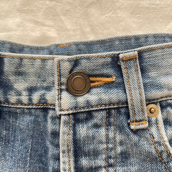 Saint Laurent (YSL), Denim Skirt - Picture 5 of 11